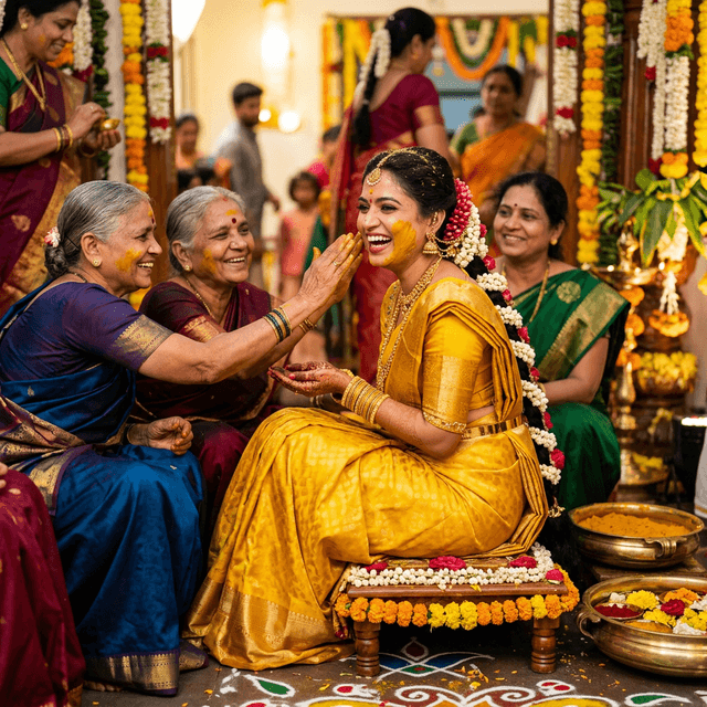 పెళ్లికూతురు ఫంక్షన్ తెలుగు వివాహం మిర్యాలగూడ