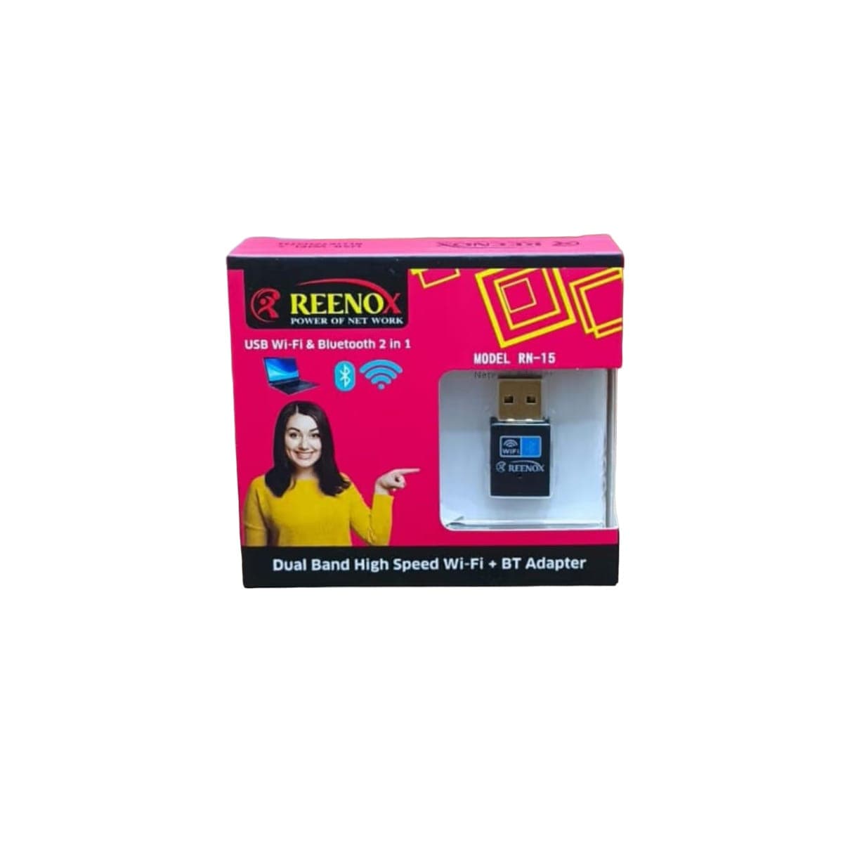 USB USB WiFi + Bluetooth Adapter refurbished